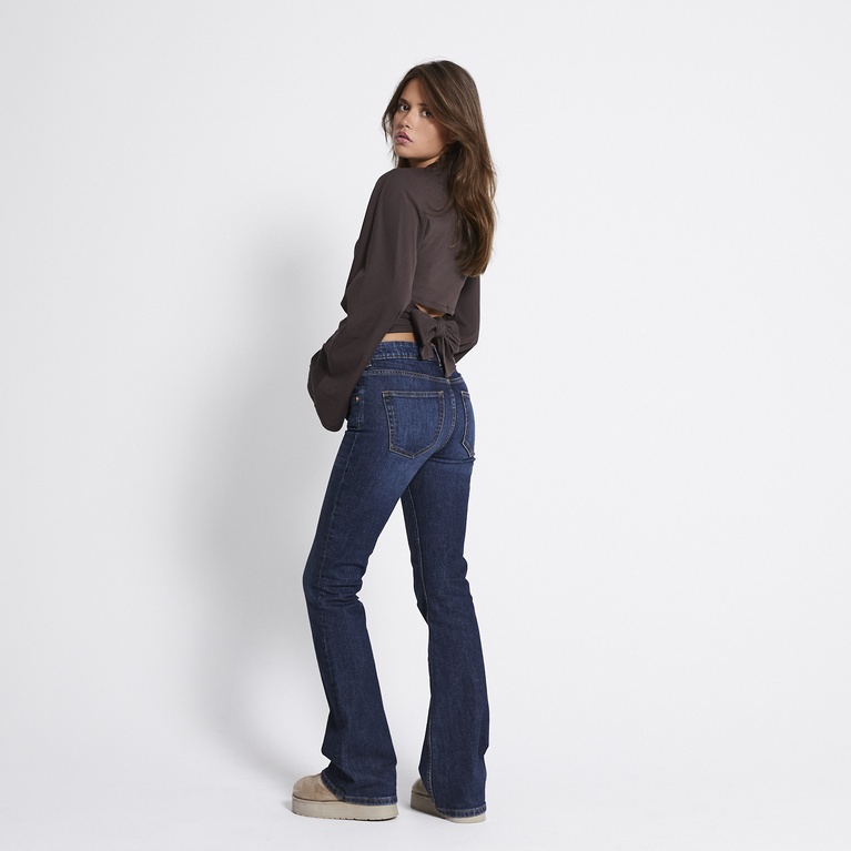 Tie top "Fabienne" Brown